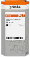 Prindo Tintenpatrone schwarz PRIHPCC654AE 901XL ~700 Seiten Prindo BASIC: DIE preiswerte Alternative