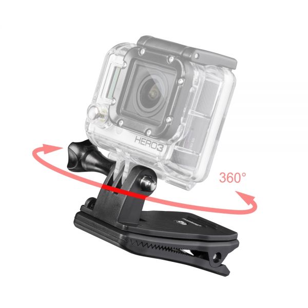 Mantona Befestigungsklemme 360 für GoPro