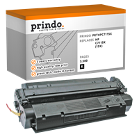 Prindo Toner schwarz PRTHPC7115X ~3500 Seiten kompatibel mit HP C7115X (15X)