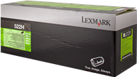 Lexmark Toner schwarz 52D2H00 522H ~25000 Seiten Rückgabe-Druckkassette