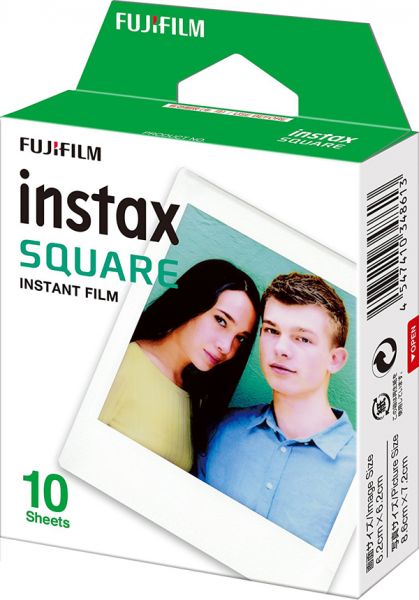 Fujifilm Instax SQUARE WW 1 Sofortbildfilm Color