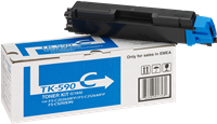 Kyocera Toner cyan TK-590c 1T02KVCNL0 ~5000 Seiten