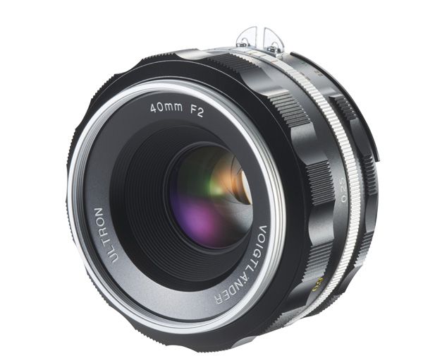VoigtlÃ¤nder Ultron 2,0/40 mm silber asph SLII-S AIS (Nikon) Objektiv