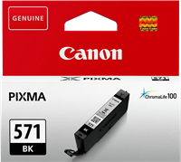 Canon Tintenpatrone schwarz CLI-571bk 0385C001 6.5ml