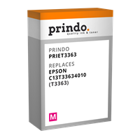 Prindo Tintenpatrone Magenta PRIET3363 33XL ~650 Seiten Prindo CLASSIC: DIE Alternative, Top Qualitä