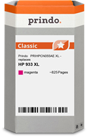 Prindo Tintenpatrone magenta PRIHPCN055AE 933XL ~825 Seiten Prindo CLASSIC: DIE Alternative, Top Qua