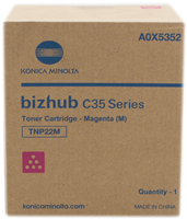 Konica Minolta Toner magenta A0X5352 TNP22M ~6000 Seiten