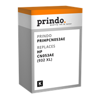 Prindo Tintenpatrone schwarz PRIHPCN053AE 932XL ~1000 Seiten Prindo CLASSIC: DIE Alternative, Top Qu