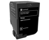 Lexmark Toner Schwarz 74C2SK0 ~7000 Seiten Rückgabe-Druckkassette