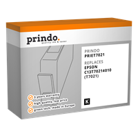 Prindo Tintenpatrone Schwarz PRIET7021 T7021 ~2400 Seiten kompatibel mit Epson T7021 (C13T70214010)
