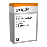 Prindo Tintenpatrone schwarz PRICPGI2500XLBK PGI-2500XL 70.9ml Prindo CLASSIC: DIE Alternative, Top