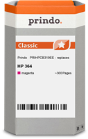Prindo Tintenpatrone Magenta PRIHPCB319EE 364 ~300 Seiten Prindo CLASSIC: DIE Alternative, Top Quali