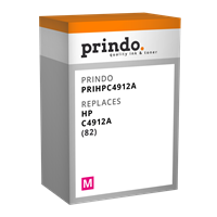 Prindo Tintenpatrone Magenta PRIHPC4912A 82 69ml Prindo CLASSIC: DIE Alternative, Top Qualität, voll