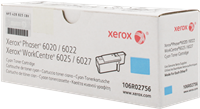 Xerox Toner cyan 106R02756 ~1000 Seiten Standardkapazität