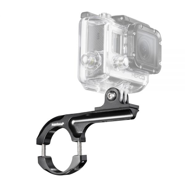 Mantona Fahrradhalterung ALU Maxi für GoPro