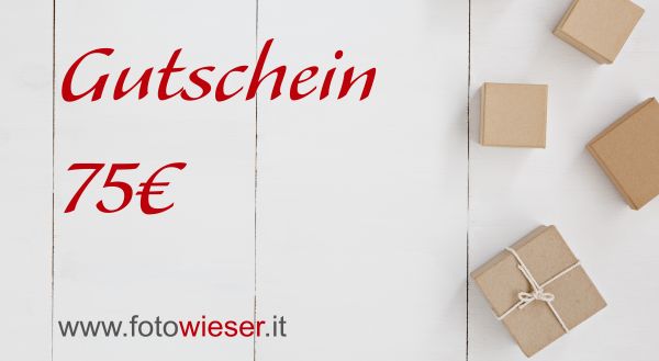 Gutschein 75 €
