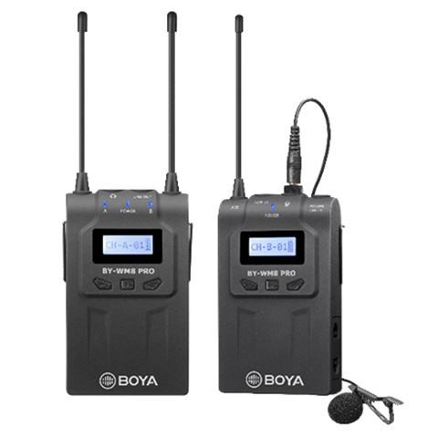 Boya UHF Dual Lavalier-Mikrofon Drahtlos BY-WM8 Pro-K1