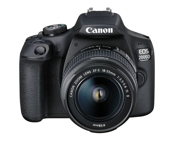 Canon EOS 2000D+EF-S 3,5-5,6/18-55 mm IS II Kit