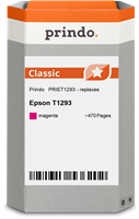 Prindo Tintenpatrone magenta PRIET1293 T1293 ~470 Seiten Prindo CLASSIC: DIE Alternative, Top Qualit