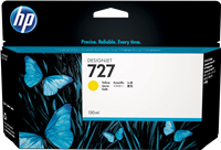 HP Tintenpatrone gelb B3P21A 727 130ml