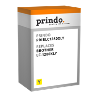 Prindo Tintenpatrone Gelb PRIBLC1280XLY LC-1280XL ~1200 Seiten Prindo BASIC: DIE preiswerte Alternat