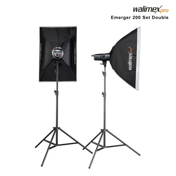 Walimex pro Emerger 200 Set Double