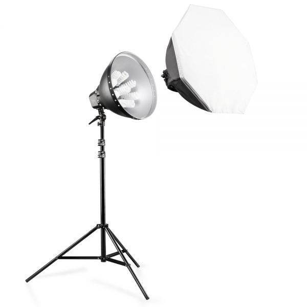 Walimex pro Daylight 1260 Set + Softbox + Stativ