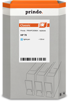 Prindo Tintenpatrone Cyan (hell) PRIHPC9390A 70 130ml Prindo CLASSIC: DIE Alternative, Top Qualität,