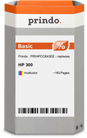 Prindo Tintenpatrone mehrere Farben PRIHPCC643EE 300 ~165 Seiten Prindo BASIC: DIE preiswerte Altern