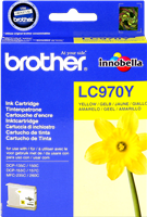 Brother Tintenpatrone gelb LC970Y LC-970 ~300 Seiten