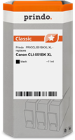 Prindo Tintenpatrone Schwarz PRICCLI551BKXL CLI-551 11ml Prindo CLASSIC: DIE Alternative, Top Qualit