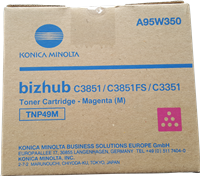 Konica Minolta Toner Magenta A95W350 TNP49M ~12000 Seiten