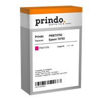 Prindo Tintenpatrone Magenta PRIET0793 T0793 11ml Prindo CLASSIC: DIE Alternative, Top Qualität, vol