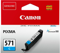 Canon Tintenpatrone cyan CLI-571c 0386C001 6.5ml