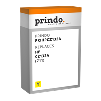 Prindo Tintenpatrone Gelb PRIHPCZ132A CZ132 29ml Prindo CLASSIC: DIE Alternative, Top Qualität, voll