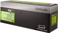 Lexmark Toner schwarz 60F2000 602 ~2500 Seiten Rückgabe-Druckkassette
