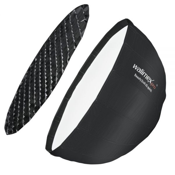 Walimex pro Studio Line Beauty Dish Softbox QA65 mit Softboxadapter Balcar