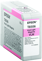 Epson Tintenpatrone magenta (hell, vivid) C13T850600 T8506 80ml