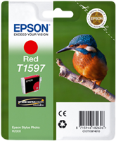 Epson Tintenpatrone rot C13T15974010 T1597 17ml