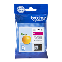 Brother Tintenpatrone Magenta LC3211M LC-3211 ~200 Seiten