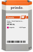 Prindo Tintenpatrone Magenta PRIHPT6M07AE 903XL ~825 Seiten Prindo CLASSIC: DIE Alternative, Top Qua