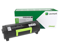 Lexmark Toner Schwarz 51B2H00 ~8500 Seiten Rückgabe-Druckkassette, extra hohe Kapazität