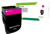 Lexmark Toner Magenta 70C2HME ~3000 Seiten Corporate Toner