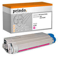 Prindo Toner magenta PRTO44315306 Prindo ~6000 Seiten kompatibel mit OKI 44315306