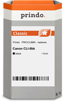 Prindo Tintenpatrone schwarz PRICCLI8BK CLI-8 13ml Prindo CLASSIC: DIE Alternative, Top Qualität, vo