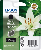 Epson Tintenpatrone schwarz (foto) C13T05914010 T0591 13ml