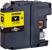 Brother Tintenpatrone gelb LC12EY LC-12E ~1200 Seiten