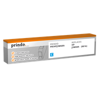 Prindo Tintenpatrone Cyan PRIHPJ3M68A 981 ~6000 Seiten kompatibel mit HP J3M68A (981A)