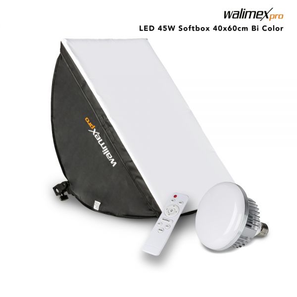 Walimex pro LED 45W Softbox 40x60cm Bi Color