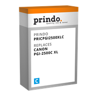 Prindo Tintenpatrone cyan PRICPGI2500XLC PGI-2500XL 19.3ml Prindo CLASSIC: DIE Alternative, Top Qual